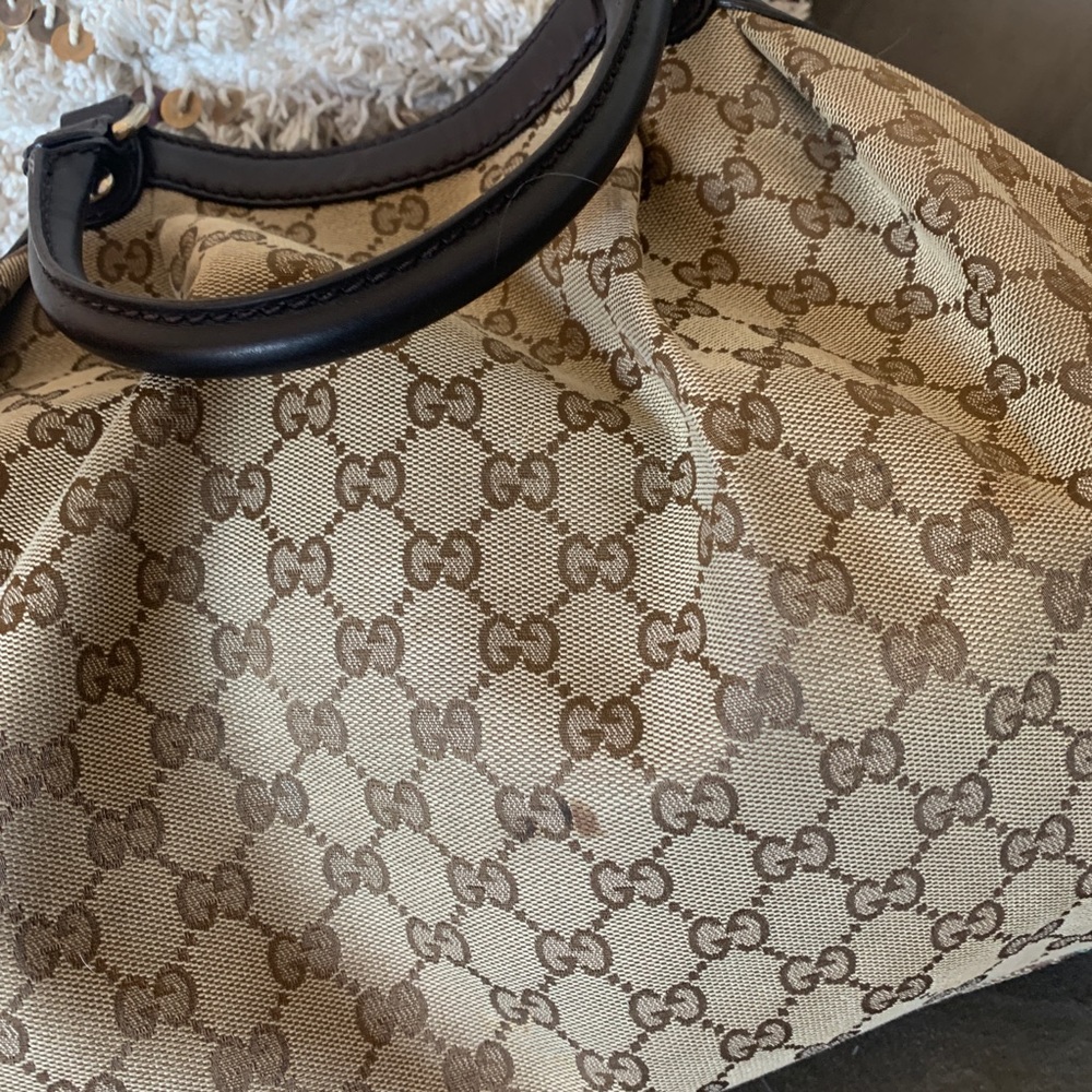 Gucci Monogram Sukey Tote - Picture 6 of 13